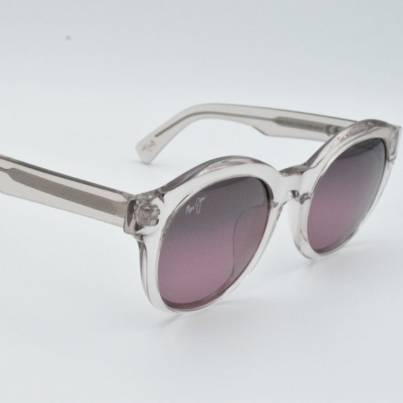 Maui Jim  Jasmine Mj 738-05B Crystal Pink / Maui Rose Polarized